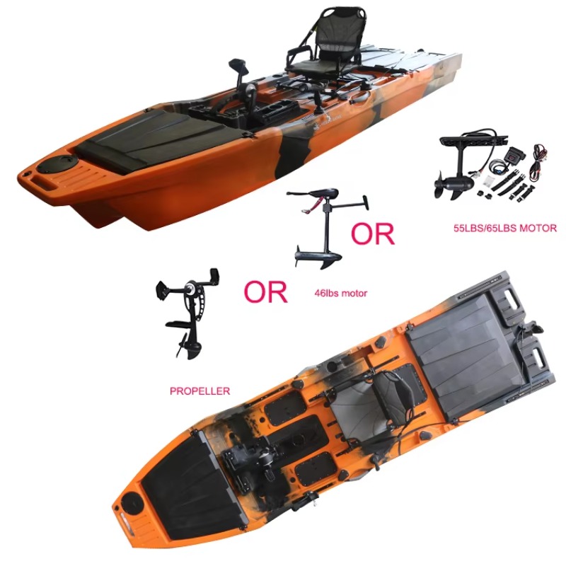 Fishing Boat Trolling Motor - قارب كاياك فايكنج 12.6 قدم بمحرك