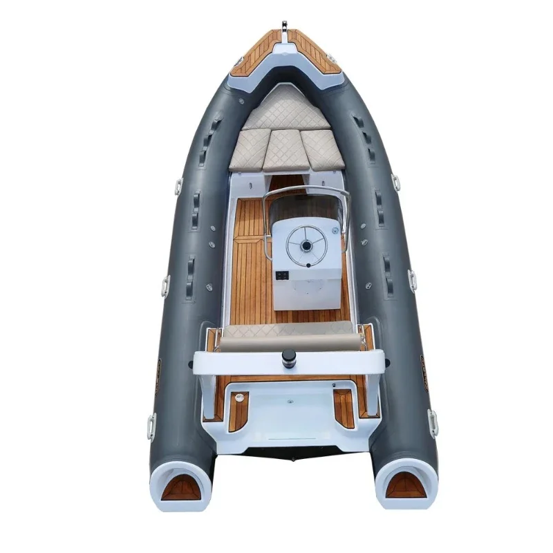 Fishing Boat Fiberglass - قارب صيد مطاطي سميك ومتين مصنوع
