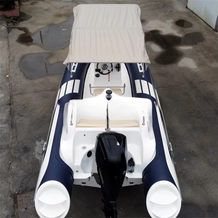 قارب صيد قابل للنفخ بطول 19 قد - مراجعة Fishing Boat Fiberglass وسعره