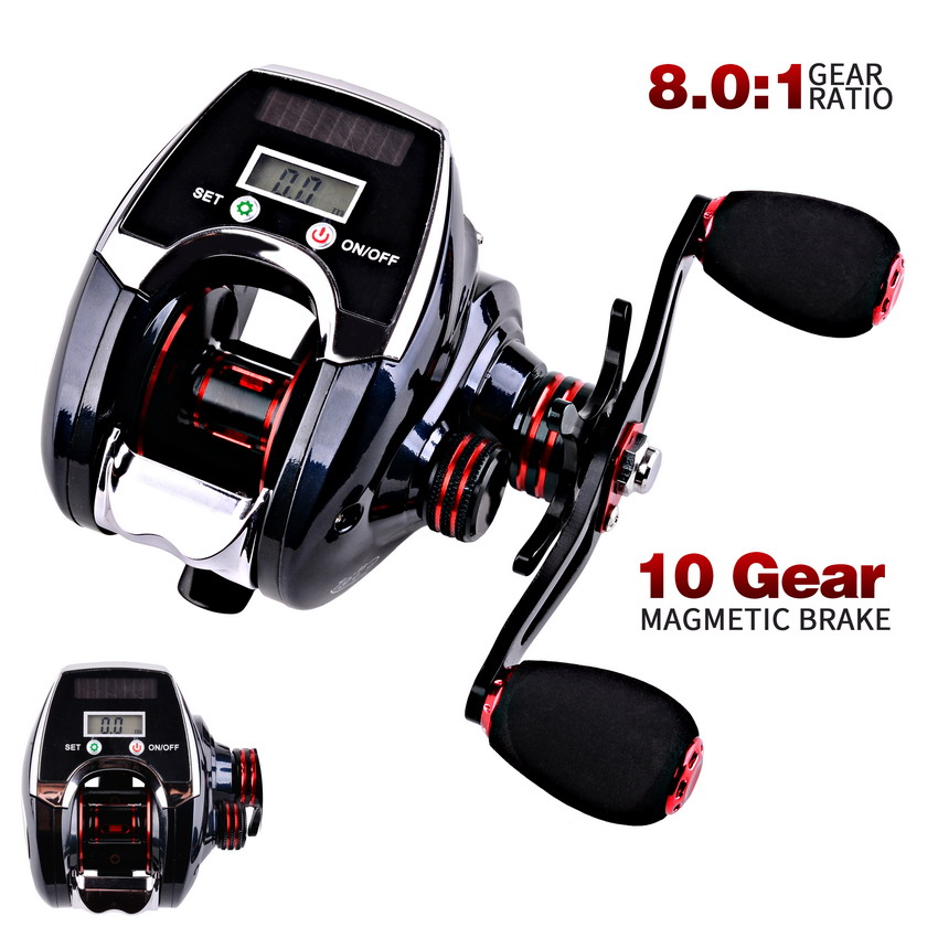 8.0:1 19 + 1BB الصيد بكرة اليس - مراجعة Fishing Boat Steering Wheel وسعره