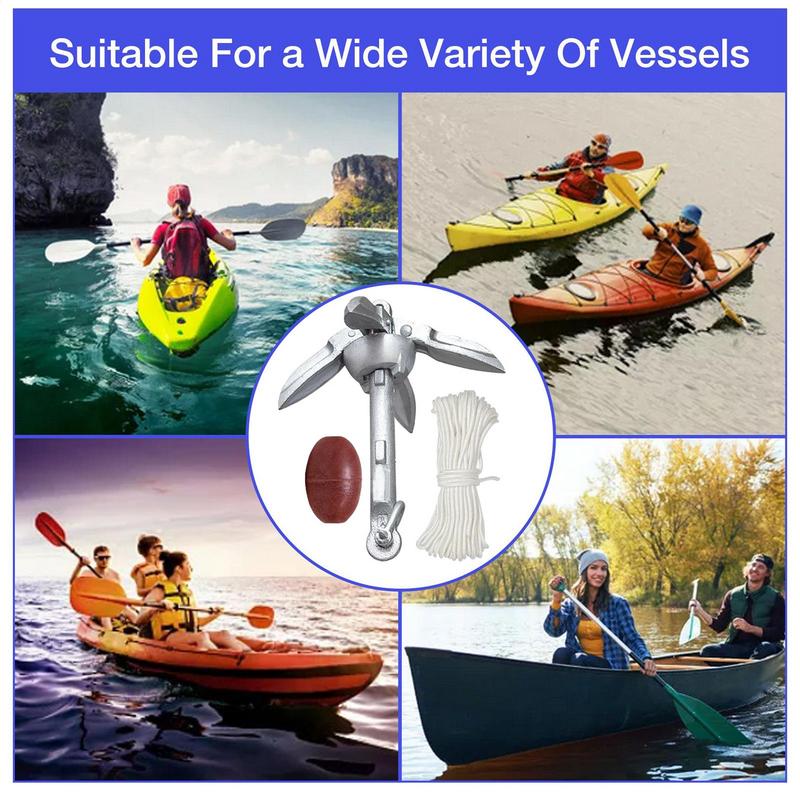 الزورق مرساة المدمجة نظام ترسي - مراجعة Fishing Boat Anchor وسعره