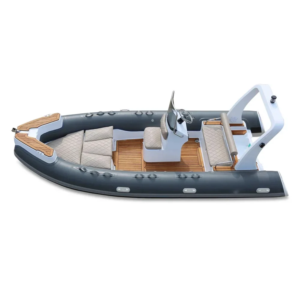 قارب صيد مطاطي سميك ومتين مصنو - مراجعة Fishing Boat Fiberglass وسعره