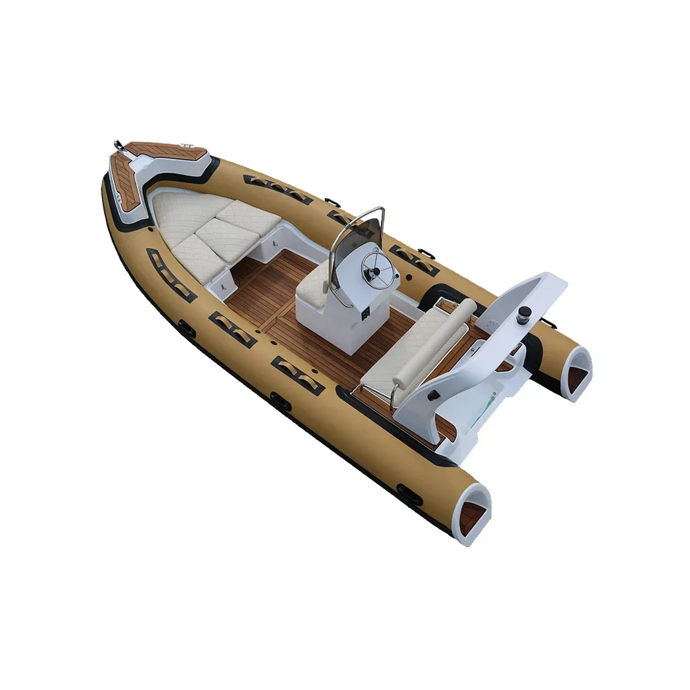 قارب صيد مطاطي سميك ومتين مصنو - مراجعة Fishing Boat Fiberglass وسعره