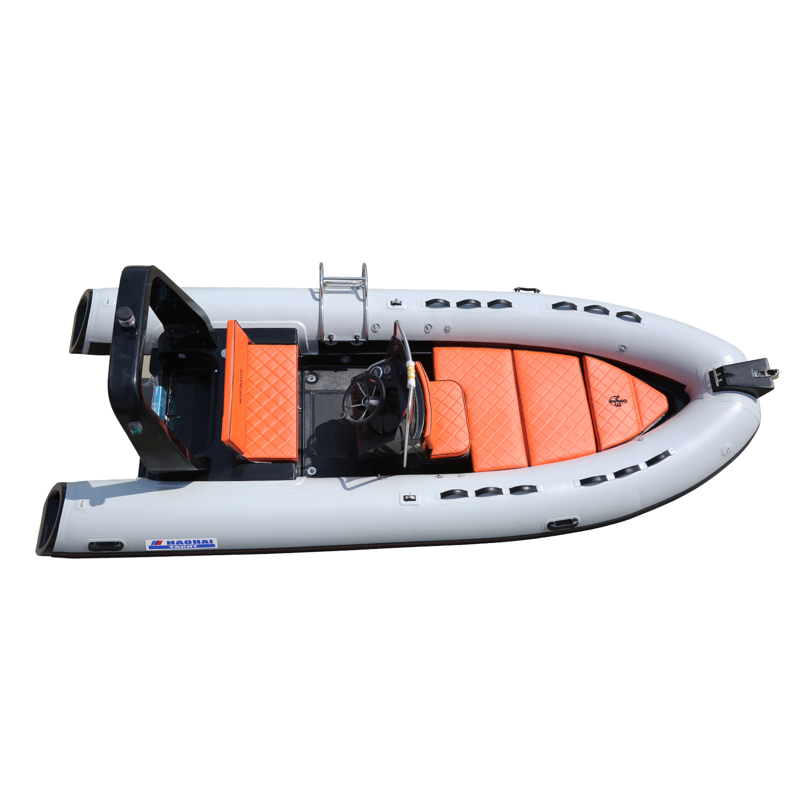قارب صيد قابل للنفخ CE China R - مراجعة Fishing Boat Fiberglass وسعره