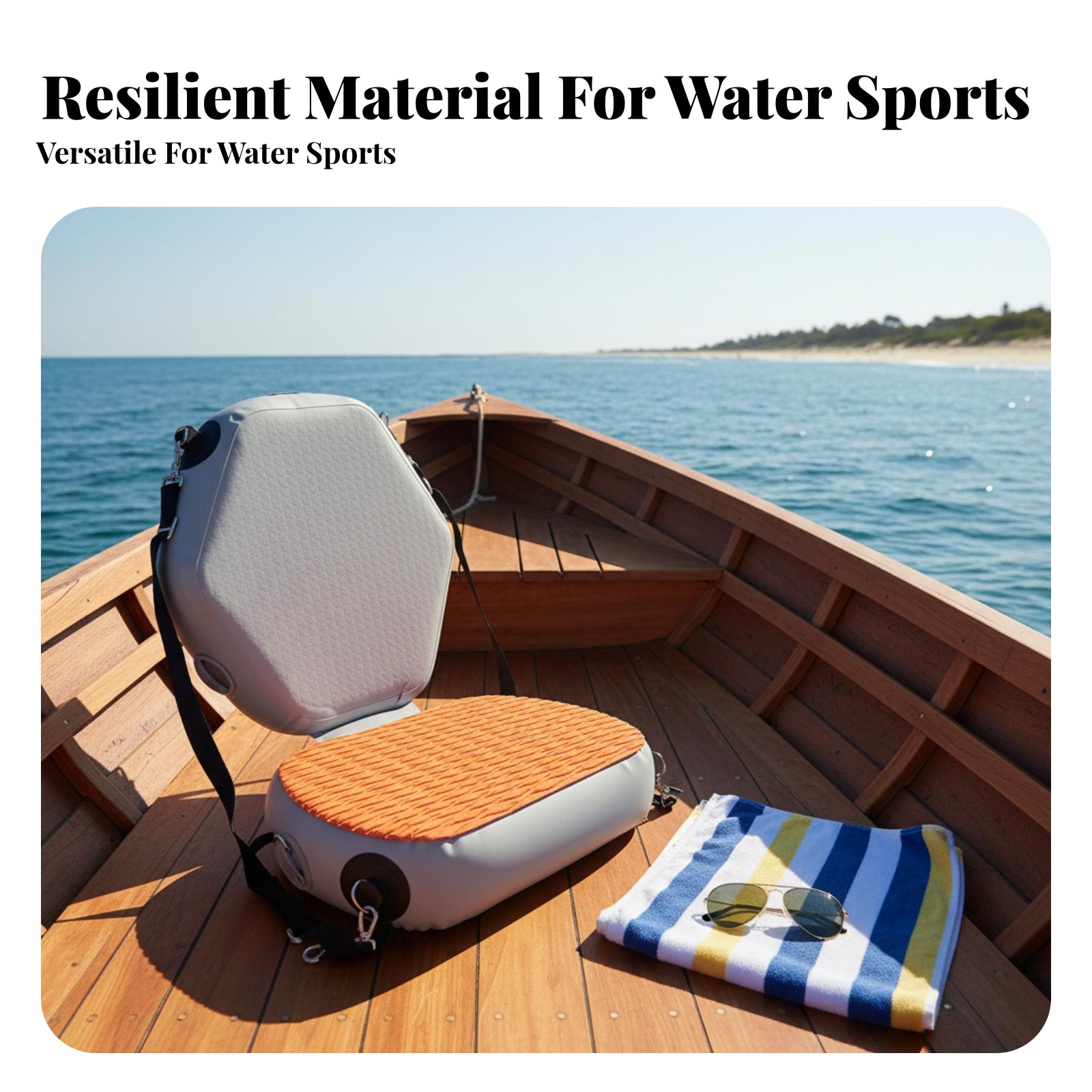 مقعد قارب كاياك قابل للنفخ مقا - مراجعة Fishing Boat Paddle وسعره