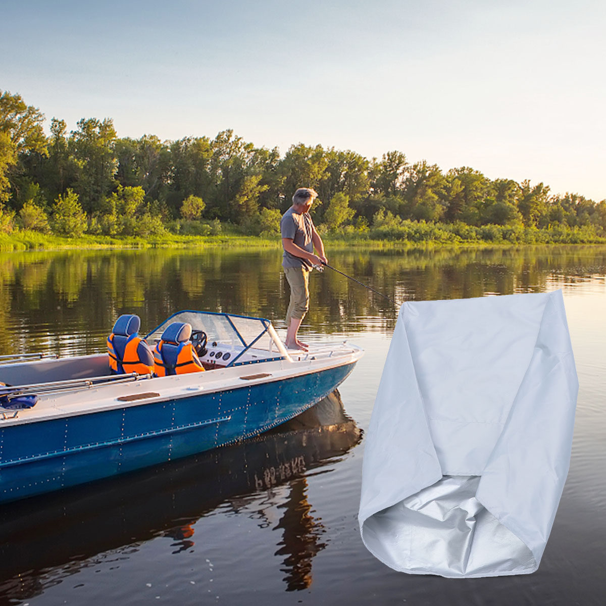 غطاء مقعد قارب من قماش أكسفورد - مراجعة Fishing Boat Seat وسعره